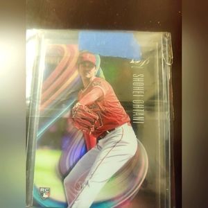 Shohei Ohtani 2018 Bowman Platinum Rookie Card Pitching